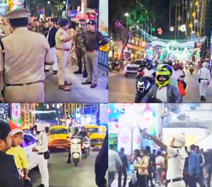 Elaborate security arrangements in Kolkata on New Year’s Eve | Elaborate security arrangements in Kolkata on New Year’s Eve