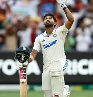 Scored a Test ton in Melbourne wearing shoes gifted by Kohli, reveals Nitish Reddy | Scored a Test ton in Melbourne wearing shoes gifted by Kohli, reveals Nitish Reddy Scored a Test ton in Melbourne wearing shoes gifted by Kohli, reveals Nitish Reddy | Scored a Test ton in Melbourne wearing shoes gifted by Kohli, reveals Nitish Reddy