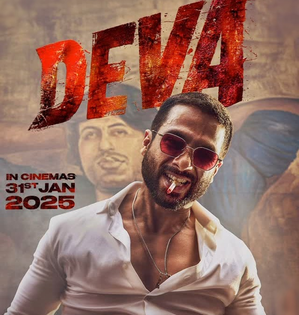 ‘Deva’ poster promises another chilling performance from Shahid Kapoor | ‘Deva’ poster promises another chilling performance from Shahid Kapoor ‘Deva’ poster promises another chilling performance from Shahid Kapoor | ‘Deva’ poster promises another chilling performance from Shahid Kapoor