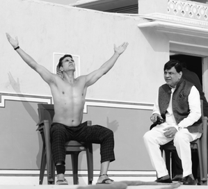 Akshay Kumar, Paresh Rawal soak in winter sun during 'Bhooth Bangla' shoot | Akshay Kumar, Paresh Rawal soak in winter sun during 'Bhooth Bangla' shoot Akshay Kumar, Paresh Rawal soak in winter sun during 'Bhooth Bangla' shoot | Akshay Kumar, Paresh Rawal soak in winter sun during 'Bhooth Bangla' shoot