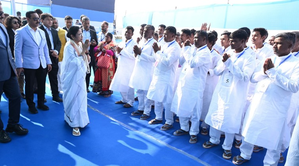 West Bengal CM meets repatriated Indian fishermen during Sagar Island visit | West Bengal CM meets repatriated Indian fishermen during Sagar Island visit West Bengal CM meets repatriated Indian fishermen during Sagar Island visit | West Bengal CM meets repatriated Indian fishermen during Sagar Island visit