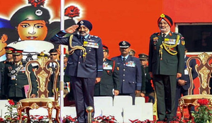 IAF chief attends NCC at Republic Day Camp 2025 | IAF chief attends NCC at Republic Day Camp 2025 IAF chief attends NCC at Republic Day Camp 2025 | IAF chief attends NCC at Republic Day Camp 2025