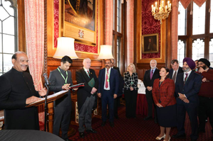 LS Speaker Om Birla confident India, UK further strengthen strategic relations | LS Speaker Om Birla confident India, UK further strengthen strategic relations LS Speaker Om Birla confident India, UK further strengthen strategic relations | LS Speaker Om Birla confident India, UK further strengthen strategic relations