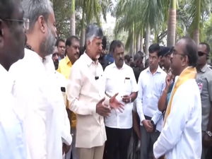 CM Naidu visits Tirupati stampede spot, pulls up officials | CM Naidu visits Tirupati stampede spot, pulls up officials CM Naidu visits Tirupati stampede spot, pulls up officials | CM Naidu visits Tirupati stampede spot, pulls up officials