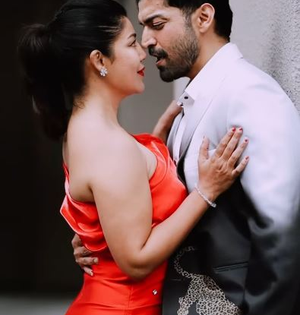 Gurmeet Choudhary romances ‘bae’ Debina Bonnerjee on Arijit’s song | Gurmeet Choudhary romances ‘bae’ Debina Bonnerjee on Arijit’s song