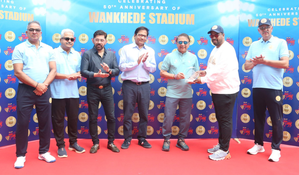 Sunil Gavaskar felicitated by MCA as Wankhede Stadium’s 50th anniversary celebrations begin | Sunil Gavaskar felicitated by MCA as Wankhede Stadium’s 50th anniversary celebrations begin Sunil Gavaskar felicitated by MCA as Wankhede Stadium’s 50th anniversary celebrations begin | Sunil Gavaskar felicitated by MCA as Wankhede Stadium’s 50th anniversary celebrations begin