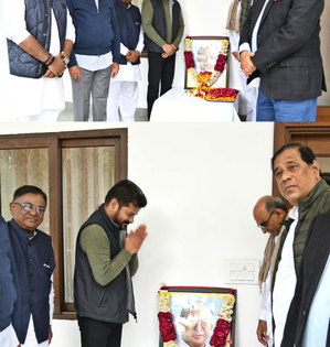 Tributes paid to Jaipal Reddy on birth anniversary | Tributes paid to Jaipal Reddy on birth anniversary Tributes paid to Jaipal Reddy on birth anniversary | Tributes paid to Jaipal Reddy on birth anniversary