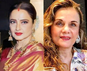 Rekha, Mumtaz reunite, embrace each other | Rekha, Mumtaz reunite, embrace each other Rekha, Mumtaz reunite, embrace each other | Rekha, Mumtaz reunite, embrace each other