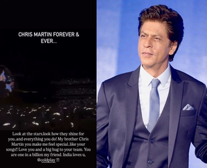 Shah Rukh Khan to Chris Martin: You are one in a billion | Shah Rukh Khan to Chris Martin: You are one in a billion Shah Rukh Khan to Chris Martin: You are one in a billion | Shah Rukh Khan to Chris Martin: You are one in a billion