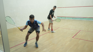 Suraj Chand continues good form; Patel upsets Rana in Willingdon Club Squash Classic Open | Suraj Chand continues good form; Patel upsets Rana in Willingdon Club Squash Classic Open