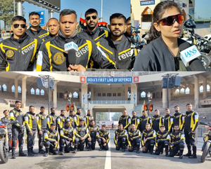 Sentinels at sea: Indian Coast Guard launches 10-day motorcycle expedition | Sentinels at sea: Indian Coast Guard launches 10-day motorcycle expedition Sentinels at sea: Indian Coast Guard launches 10-day motorcycle expedition | Sentinels at sea: Indian Coast Guard launches 10-day motorcycle expedition