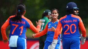 U19 WC: Vaishnavi & Trisha help India seal semi-finals spot with commanding win over Bangladesh | U19 WC: Vaishnavi & Trisha help India seal semi-finals spot with commanding win over Bangladesh U19 WC: Vaishnavi & Trisha help India seal semi-finals spot with commanding win over Bangladesh | U19 WC: Vaishnavi & Trisha help India seal semi-finals spot with commanding win over Bangladesh