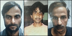 Gurugram: Three planning robbery arrested along with illegal weapons | Gurugram: Three planning robbery arrested along with illegal weapons Gurugram: Three planning robbery arrested along with illegal weapons | Gurugram: Three planning robbery arrested along with illegal weapons