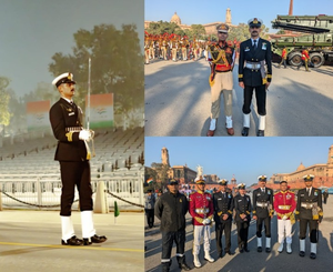 Proud father recalls his days while watching son lead naval contingent during R-Day Parade | Proud father recalls his days while watching son lead naval contingent during R-Day Parade Proud father recalls his days while watching son lead naval contingent during R-Day Parade | Proud father recalls his days while watching son lead naval contingent during R-Day Parade