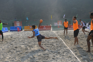 38th National Games: Uttarakhand, Maharashtra, and Kerala win in Beach Handball on Day 1 | 38th National Games: Uttarakhand, Maharashtra, and Kerala win in Beach Handball on Day 1 38th National Games: Uttarakhand, Maharashtra, and Kerala win in Beach Handball on Day 1 | 38th National Games: Uttarakhand, Maharashtra, and Kerala win in Beach Handball on Day 1