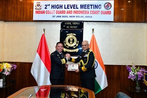 Indian Coast Guard renews MoU with Indonesian counterpart for 3 years | Indian Coast Guard renews MoU with Indonesian counterpart for 3 years Indian Coast Guard renews MoU with Indonesian counterpart for 3 years | Indian Coast Guard renews MoU with Indonesian counterpart for 3 years