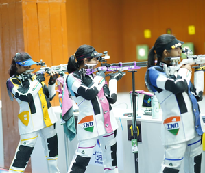 38th National Games: Ramita Jindal shines in women’s 10m Air Rifle qualification | 38th National Games: Ramita Jindal shines in women’s 10m Air Rifle qualification 38th National Games: Ramita Jindal shines in women’s 10m Air Rifle qualification | 38th National Games: Ramita Jindal shines in women’s 10m Air Rifle qualification
