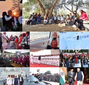 PM Modi shares glimpses of his journey towards Viksit Bharat | PM Modi shares glimpses of his journey towards Viksit Bharat