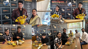 'Loveyapa' promotions: Junaid Khan and Khushi Kapoor channel their inner foodie as they relish Pune's Misal pav | 'Loveyapa' promotions: Junaid Khan and Khushi Kapoor channel their inner foodie as they relish Pune's Misal pav 'Loveyapa' promotions: Junaid Khan and Khushi Kapoor channel their inner foodie as they relish Pune's Misal pav | 'Loveyapa' promotions: Junaid Khan and Khushi Kapoor channel their inner foodie as they relish Pune's Misal pav