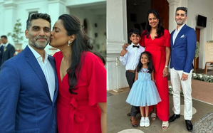 Sameera Reddy celebrates 11 Years of marriage with a ‘special kiss’ | Sameera Reddy celebrates 11 Years of marriage with a ‘special kiss’ Sameera Reddy celebrates 11 Years of marriage with a ‘special kiss’ | Sameera Reddy celebrates 11 Years of marriage with a ‘special kiss’