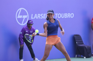 Mumbai Open: Maaya Rajeshwaran stages spectacular comeback to defeat Jessica Failla | Mumbai Open: Maaya Rajeshwaran stages spectacular comeback to defeat Jessica Failla
