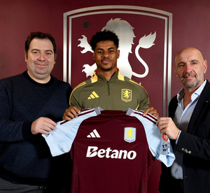 Aston Villa complete loan signing of Rashford from Man Utd