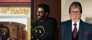 Big B and Abhishek enjoy south Indian delicacy at Cafe Madras | Big B and Abhishek enjoy south Indian delicacy at Cafe Madras Big B and Abhishek enjoy south Indian delicacy at Cafe Madras | Big B and Abhishek enjoy south Indian delicacy at Cafe Madras
