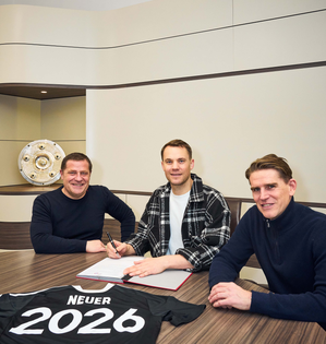 FC Bayern announce contract extension for goalkeeper Manuel Neuer till 2026 | FC Bayern announce contract extension for goalkeeper Manuel Neuer till 2026