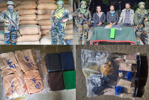 Assam Rifles seize drugs valued at Rs 12 crore, recover explosives | Assam Rifles seize drugs valued at Rs 12 crore, recover explosives Assam Rifles seize drugs valued at Rs 12 crore, recover explosives | Assam Rifles seize drugs valued at Rs 12 crore, recover explosives