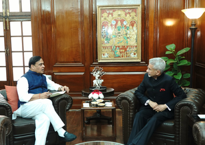 Assam CM briefs EAM Jaishankar on visits to Bhutan, South Korea and Japan | Assam CM briefs EAM Jaishankar on visits to Bhutan, South Korea and Japan Assam CM briefs EAM Jaishankar on visits to Bhutan, South Korea and Japan | Assam CM briefs EAM Jaishankar on visits to Bhutan, South Korea and Japan