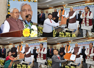 Nitish Kumar distributes appointment letters to 6,837 recruits in govt departments | Nitish Kumar distributes appointment letters to 6,837 recruits in govt departments Nitish Kumar distributes appointment letters to 6,837 recruits in govt departments | Nitish Kumar distributes appointment letters to 6,837 recruits in govt departments