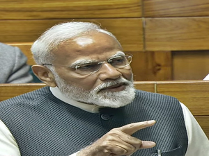 'We didn't give false hopes to poor but brought real change': PM Modi's dig at Cong | 'We didn't give false hopes to poor but brought real change': PM Modi's dig at Cong 'We didn't give false hopes to poor but brought real change': PM Modi's dig at Cong | 'We didn't give false hopes to poor but brought real change': PM Modi's dig at Cong