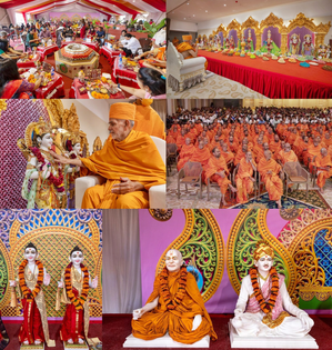 BAPS inaugurates Southern Hemisphere's largest Hindu temple in Johannesburg | BAPS inaugurates Southern Hemisphere's largest Hindu temple in Johannesburg BAPS inaugurates Southern Hemisphere's largest Hindu temple in Johannesburg | BAPS inaugurates Southern Hemisphere's largest Hindu temple in Johannesburg