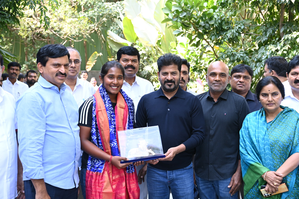 Telangana announced Rs 1 crore reward for U-19 star Gongadi Trisha | Telangana announced Rs 1 crore reward for U-19 star Gongadi Trisha Telangana announced Rs 1 crore reward for U-19 star Gongadi Trisha | Telangana announced Rs 1 crore reward for U-19 star Gongadi Trisha
