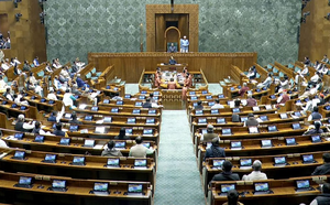 Cong seeks discussion in LS, dignified treatment for deported Indians by US | Cong seeks discussion in LS, dignified treatment for deported Indians by US Cong seeks discussion in LS, dignified treatment for deported Indians by US | Cong seeks discussion in LS, dignified treatment for deported Indians by US