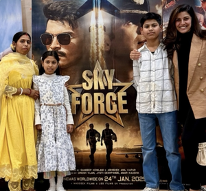 Nimrat Kaur treats her househelp, their kids with special screening of ‘Sky Force’ | Nimrat Kaur treats her househelp, their kids with special screening of ‘Sky Force’ Nimrat Kaur treats her househelp, their kids with special screening of ‘Sky Force’ | Nimrat Kaur treats her househelp, their kids with special screening of ‘Sky Force’