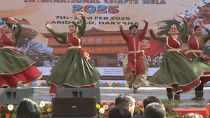Surajkund International Crafts Mela begins with MP and Odisha named as theme states | Surajkund International Crafts Mela begins with MP and Odisha named as theme states Surajkund International Crafts Mela begins with MP and Odisha named as theme states | Surajkund International Crafts Mela begins with MP and Odisha named as theme states