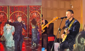 Nick Jonas performs ‘Maan Meri Jaan’ at brother-in-law’s sangeet ceremony | Nick Jonas performs ‘Maan Meri Jaan’ at brother-in-law’s sangeet ceremony Nick Jonas performs ‘Maan Meri Jaan’ at brother-in-law’s sangeet ceremony | Nick Jonas performs ‘Maan Meri Jaan’ at brother-in-law’s sangeet ceremony
