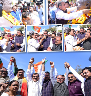 MP BJP celebrates Delhi’s win, credits PM Modi’s charismatic leadership | MP BJP celebrates Delhi’s win, credits PM Modi’s charismatic leadership MP BJP celebrates Delhi’s win, credits PM Modi’s charismatic leadership | MP BJP celebrates Delhi’s win, credits PM Modi’s charismatic leadership