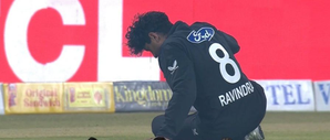Floodlights in Lahore blamed as Rachin Ravindra suffers head injury in tri-series match | Floodlights in Lahore blamed as Rachin Ravindra suffers head injury in tri-series match