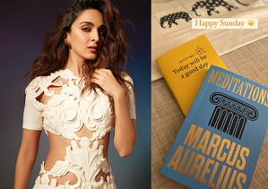 Kiara Advani gives a peek into her ‘Happy Sunday’ reads | Kiara Advani gives a peek into her ‘Happy Sunday’ reads Kiara Advani gives a peek into her ‘Happy Sunday’ reads | Kiara Advani gives a peek into her ‘Happy Sunday’ reads