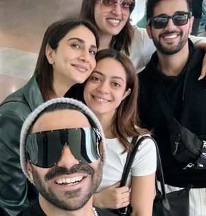 Vaani Kapoor chills with Aparshakti, Anushka Ranjan and others in Udaipur | Vaani Kapoor chills with Aparshakti, Anushka Ranjan and others in Udaipur Vaani Kapoor chills with Aparshakti, Anushka Ranjan and others in Udaipur | Vaani Kapoor chills with Aparshakti, Anushka Ranjan and others in Udaipur