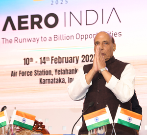 Aero India will foster scientific temperament: Rajnath Singh | Aero India will foster scientific temperament: Rajnath Singh Aero India will foster scientific temperament: Rajnath Singh | Aero India will foster scientific temperament: Rajnath Singh