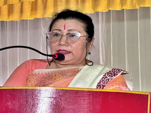 Biren Singh has done a lot for Manipur's peace, development: BJP leader Sharda Devi | Biren Singh has done a lot for Manipur's peace, development: BJP leader Sharda Devi Biren Singh has done a lot for Manipur's peace, development: BJP leader Sharda Devi | Biren Singh has done a lot for Manipur's peace, development: BJP leader Sharda Devi