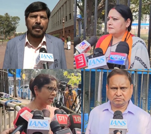 NDA slams Bengal CM's pitch for going solo in 2026 polls, Trinamool backs the call | NDA slams Bengal CM's pitch for going solo in 2026 polls, Trinamool backs the call NDA slams Bengal CM's pitch for going solo in 2026 polls, Trinamool backs the call | NDA slams Bengal CM's pitch for going solo in 2026 polls, Trinamool backs the call