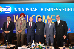 Piyush Goyal rolls out red carpet for Israeli firms to invest in India | Piyush Goyal rolls out red carpet for Israeli firms to invest in India Piyush Goyal rolls out red carpet for Israeli firms to invest in India | Piyush Goyal rolls out red carpet for Israeli firms to invest in India