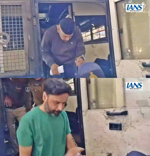 Ex-RTO constable Saurabh Sharma, his two aides sent to ED custody till Feb 17 | Ex-RTO constable Saurabh Sharma, his two aides sent to ED custody till Feb 17 Ex-RTO constable Saurabh Sharma, his two aides sent to ED custody till Feb 17 | Ex-RTO constable Saurabh Sharma, his two aides sent to ED custody till Feb 17