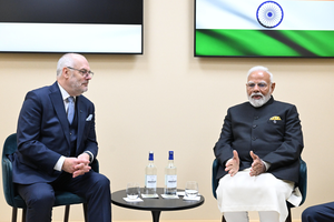 In first meeting with PM Modi, Estonian President spotlights India's significant role in international arena | In first meeting with PM Modi, Estonian President spotlights India's significant role in international arena