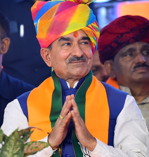 Show cause notice to Kirodi Lal Meena is an internal party issue: Rajasthan BJP chief | Show cause notice to Kirodi Lal Meena is an internal party issue: Rajasthan BJP chief Show cause notice to Kirodi Lal Meena is an internal party issue: Rajasthan BJP chief | Show cause notice to Kirodi Lal Meena is an internal party issue: Rajasthan BJP chief