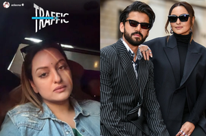 Sonakshi Sinha can’t wait to get home to her husband as she gets stuck in traffic | Sonakshi Sinha can’t wait to get home to her husband as she gets stuck in traffic Sonakshi Sinha can’t wait to get home to her husband as she gets stuck in traffic | Sonakshi Sinha can’t wait to get home to her husband as she gets stuck in traffic